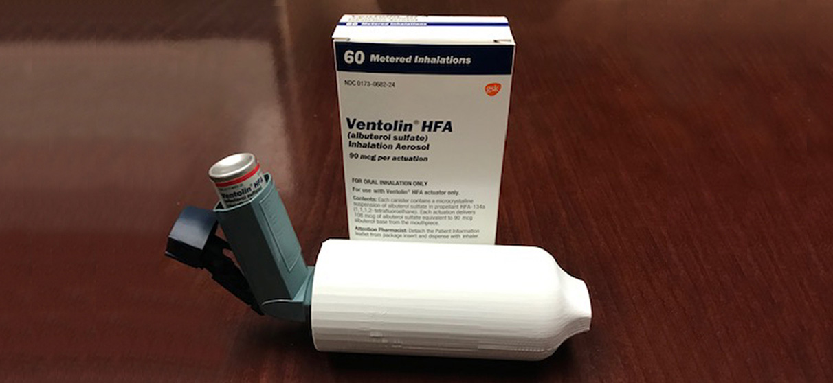 Inhaler assist in 3D