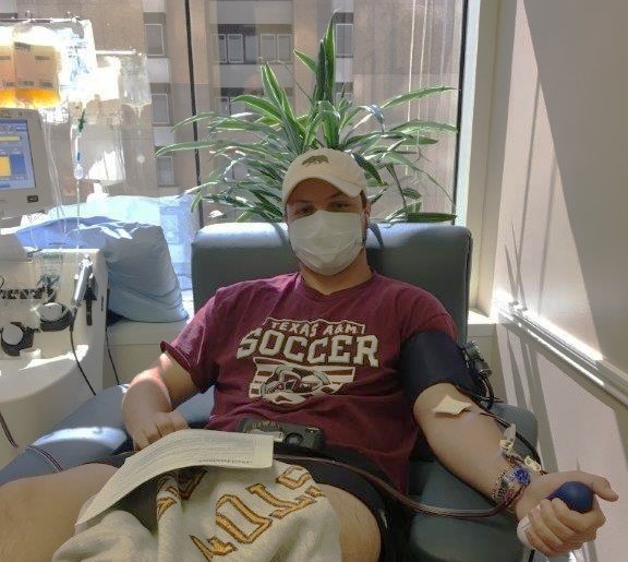 Plasma donor Conner Scott